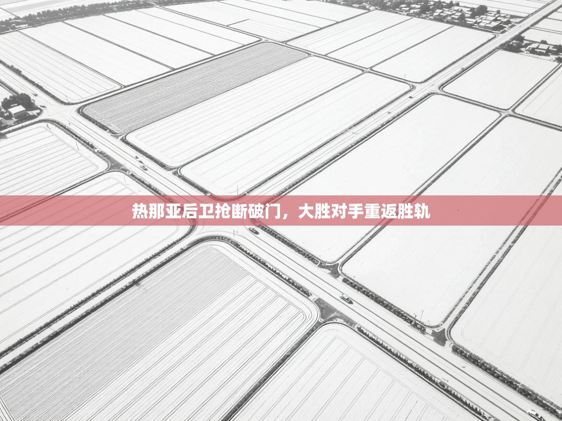 热那亚后卫抢断破门,大胜对手重返胜轨 第2张